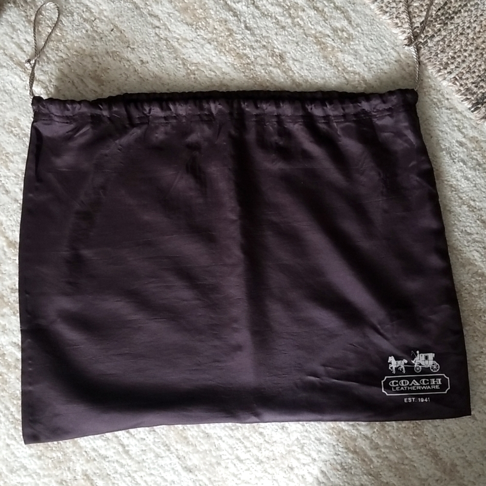Coach dust bag